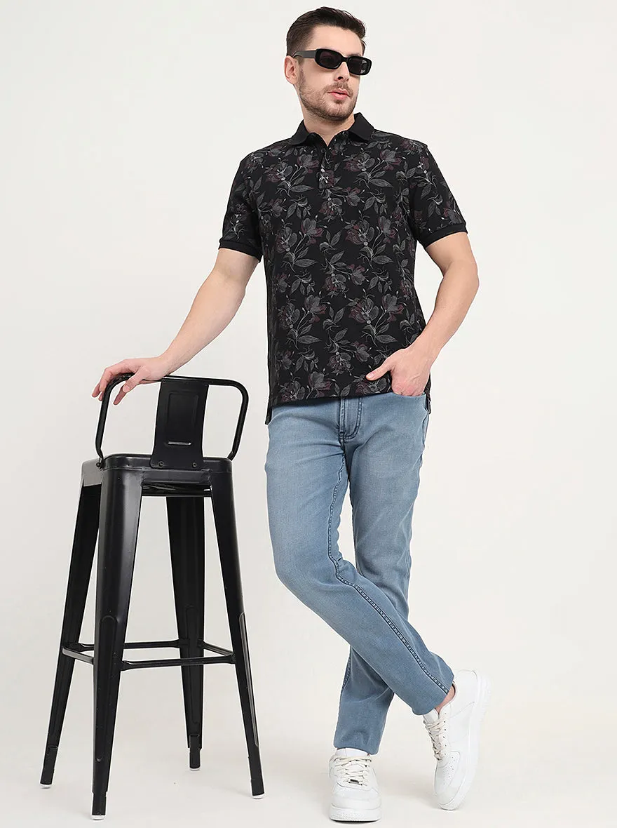 Ice Blue Washed Slim Fit Jeans | JadeBlue