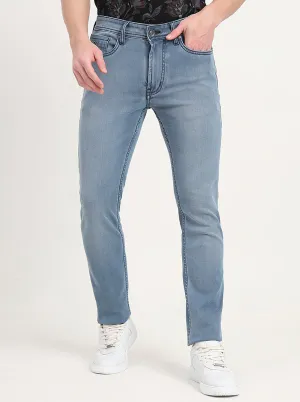Ice Blue Washed Slim Fit Jeans | JadeBlue