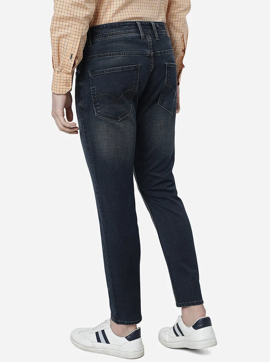 Indigo Blue Washed Slim Fit Jeans | JadeBlue