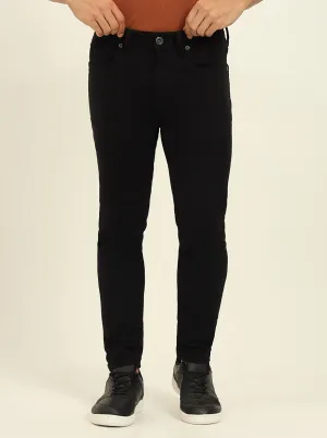 Jet Black Washed Rider Fit Jeans | JadeBlue