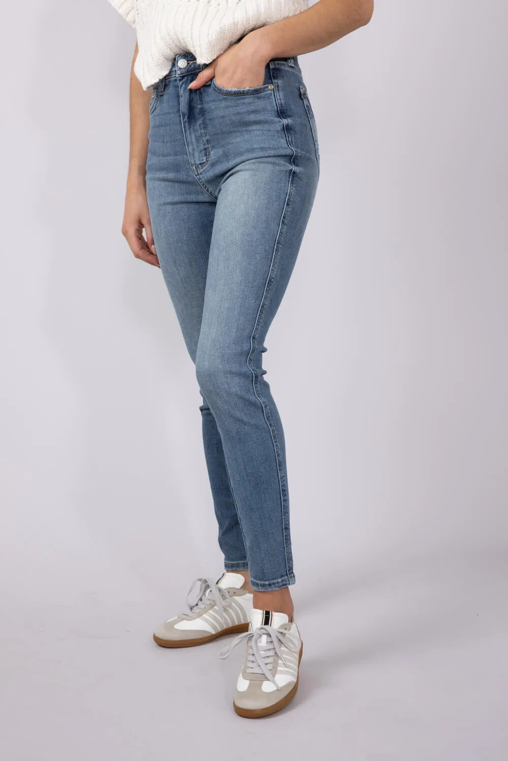 Judy Blue High-Rise Clean Skinny Jeans for Women | 88767REG