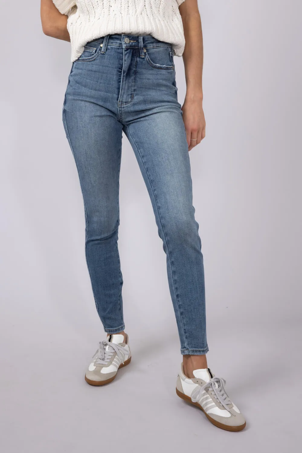 Judy Blue High-Rise Clean Skinny Jeans for Women | 88767REG