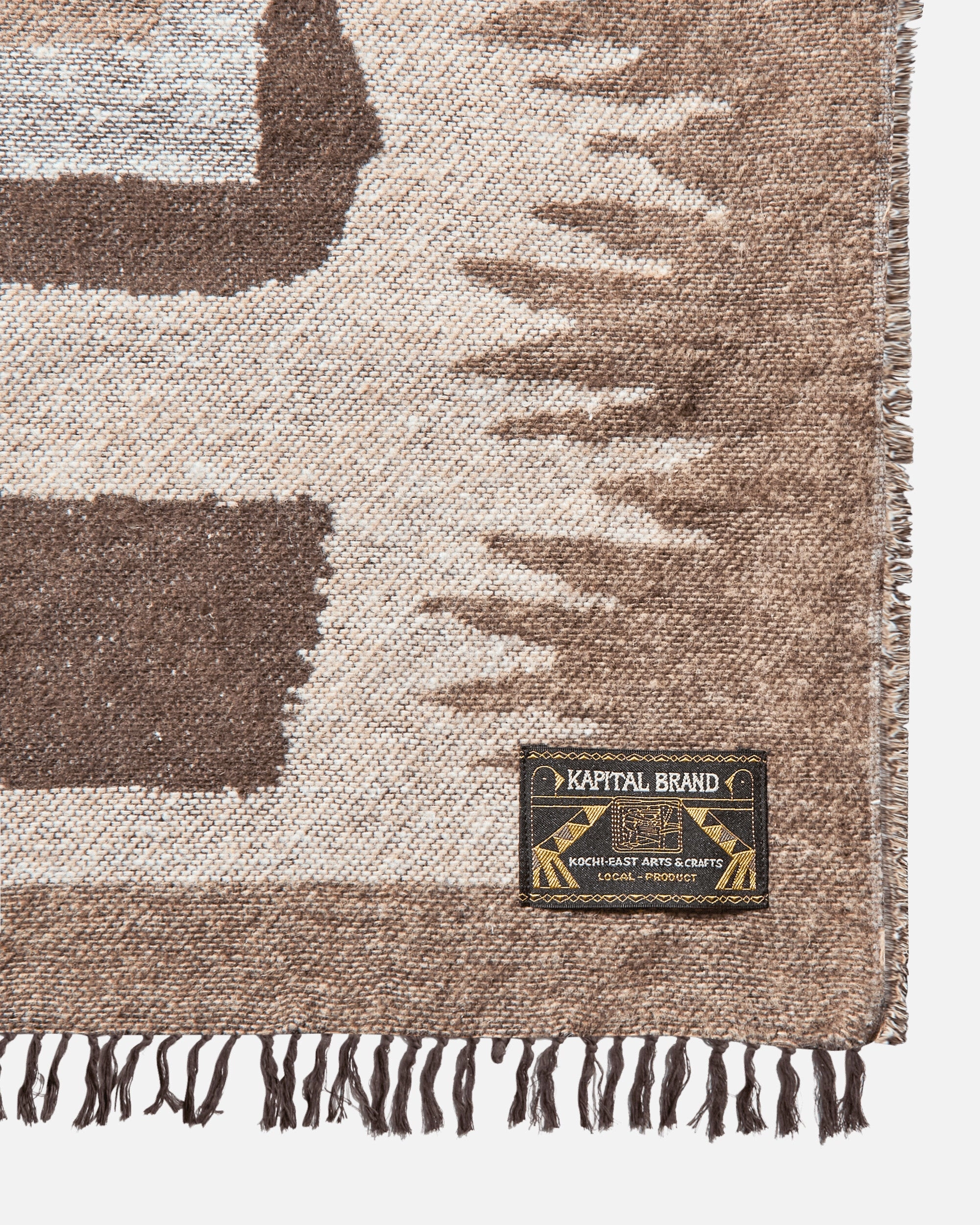 KAPITALSPEAKEASY Blanket Brown / Beige