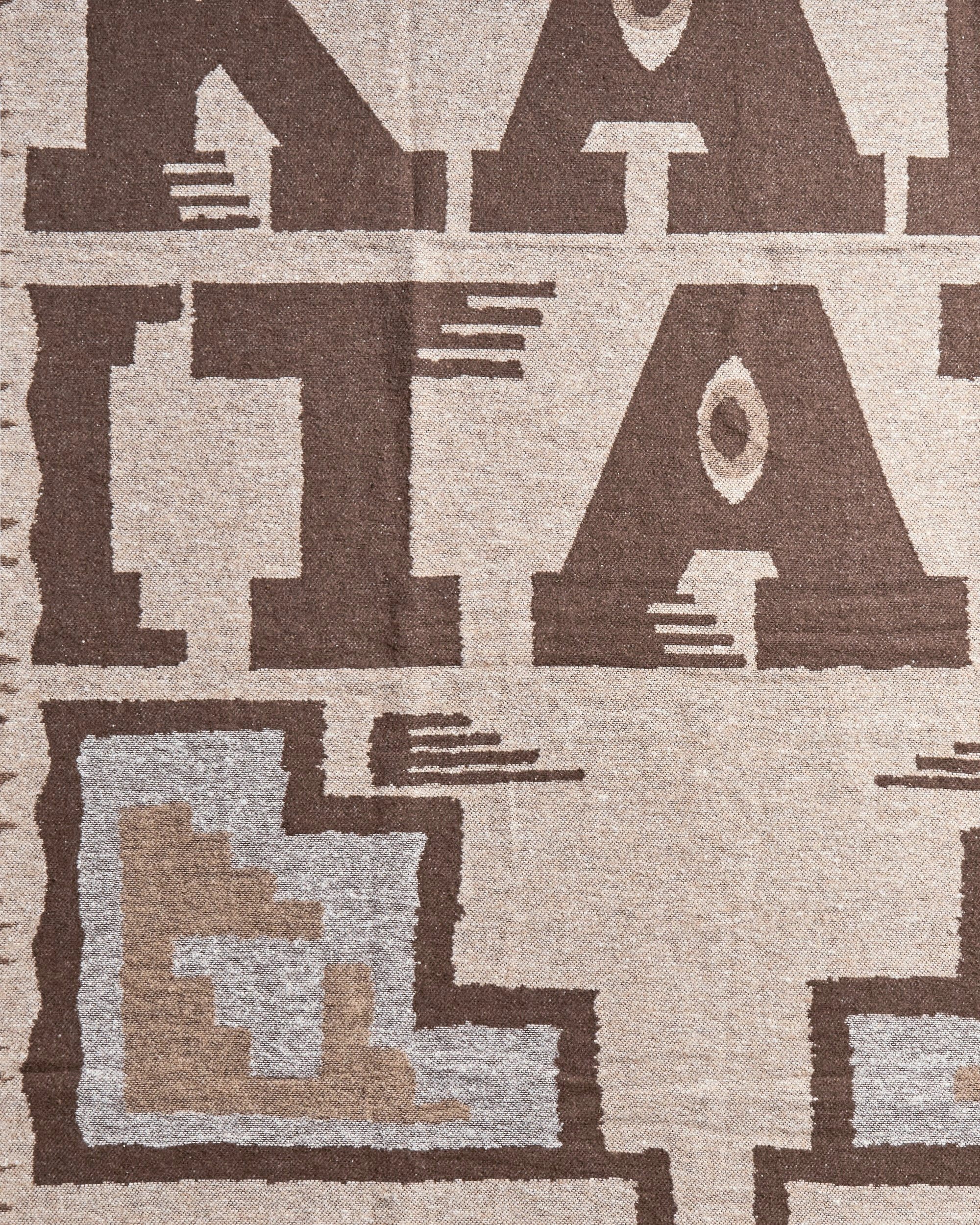 KAPITALSPEAKEASY Blanket Brown / Beige