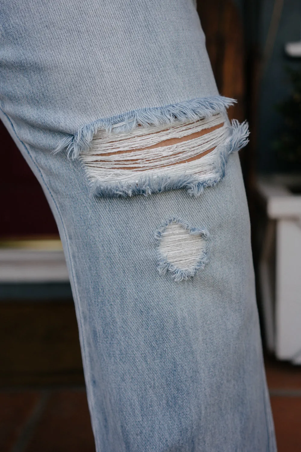 Laurel High Rise Rigid Magic 90's Straight Jeans - PLUS