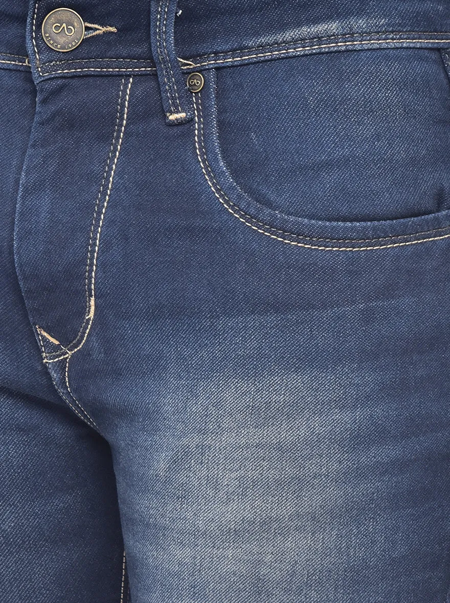 Light Blue Washed Slim Fit Jeans | JadeBlue