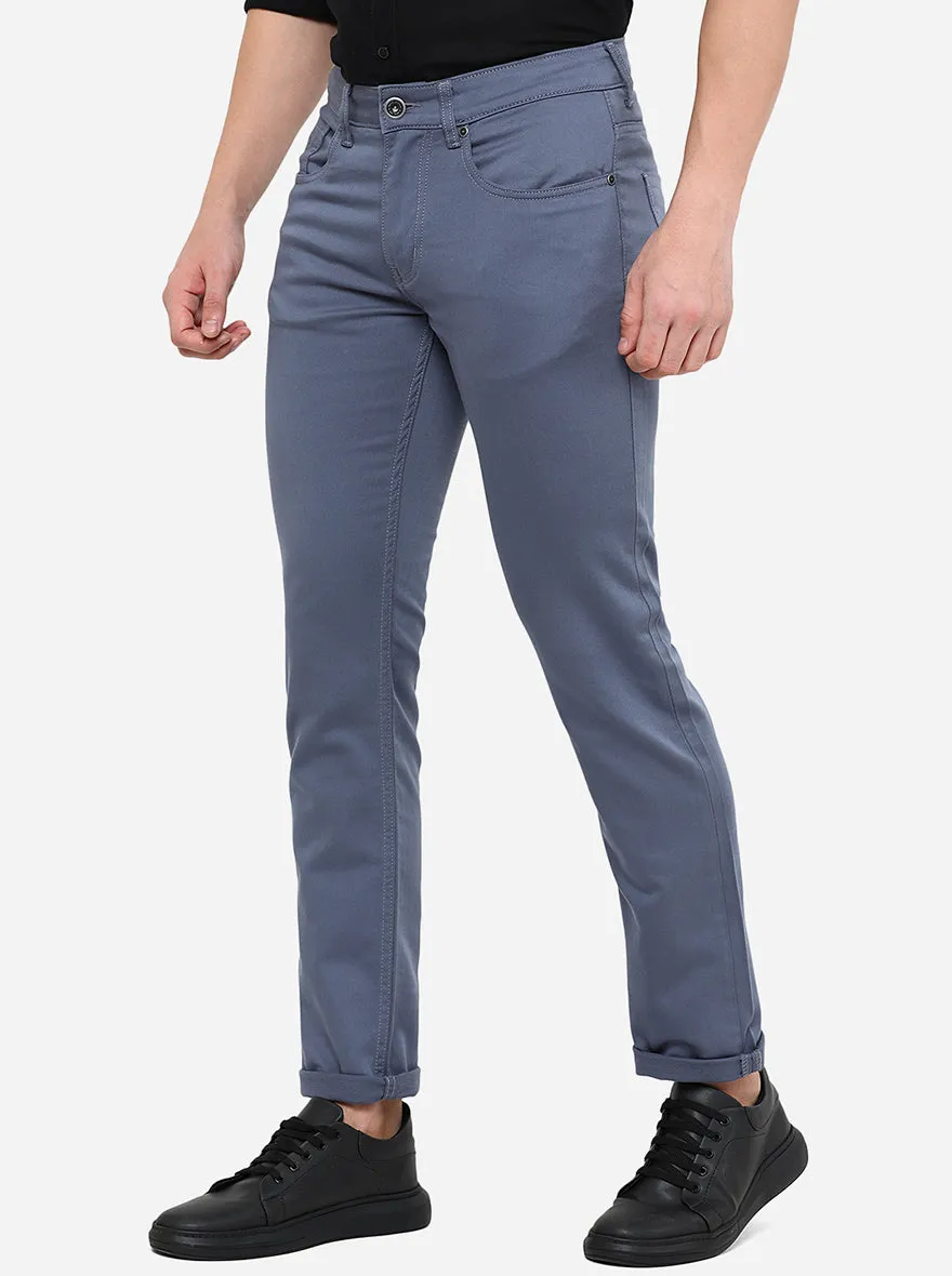 Light Blue Washed Slim Fit Jeans | JadeBlue