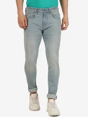 Light Blue Washed Slim Fit Jeans | JadeBlue