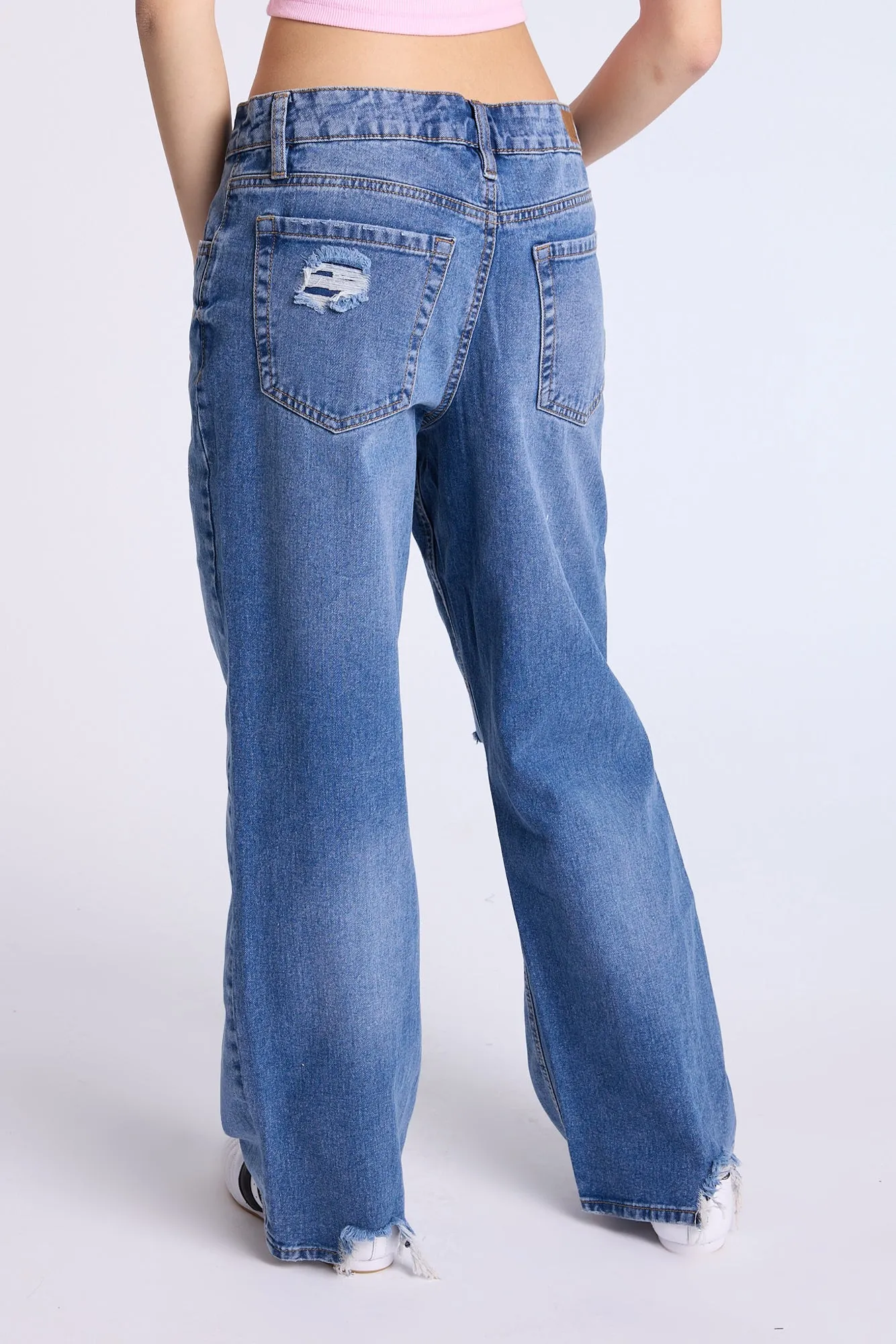 Low Rise Baggy Jeans
