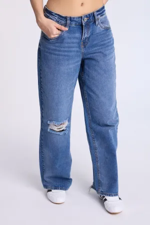 Low Rise Baggy Jeans