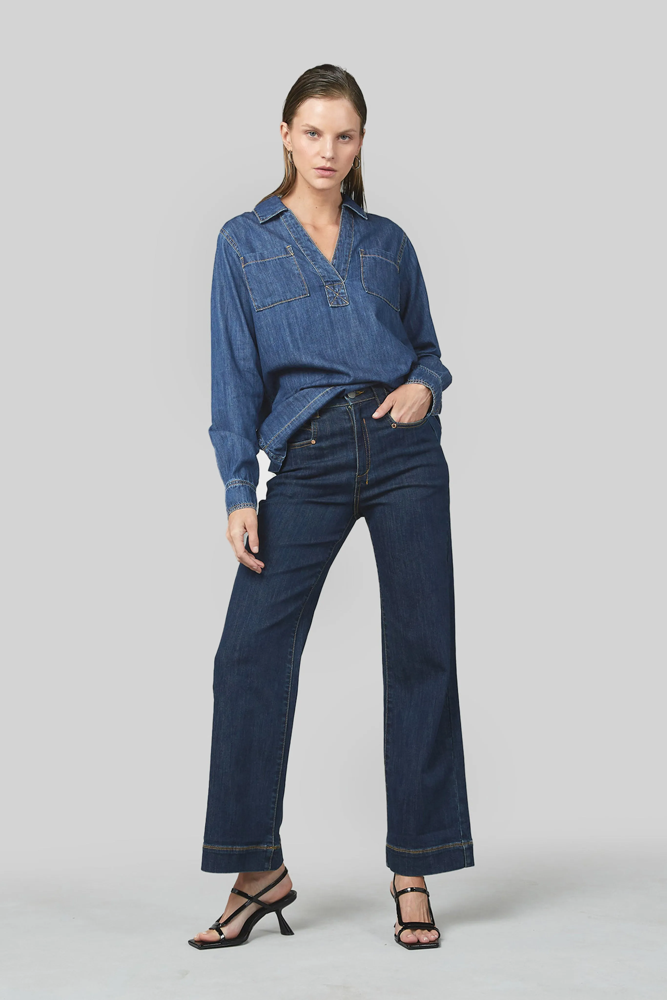 Maarte Astro Wide Leg Jeans