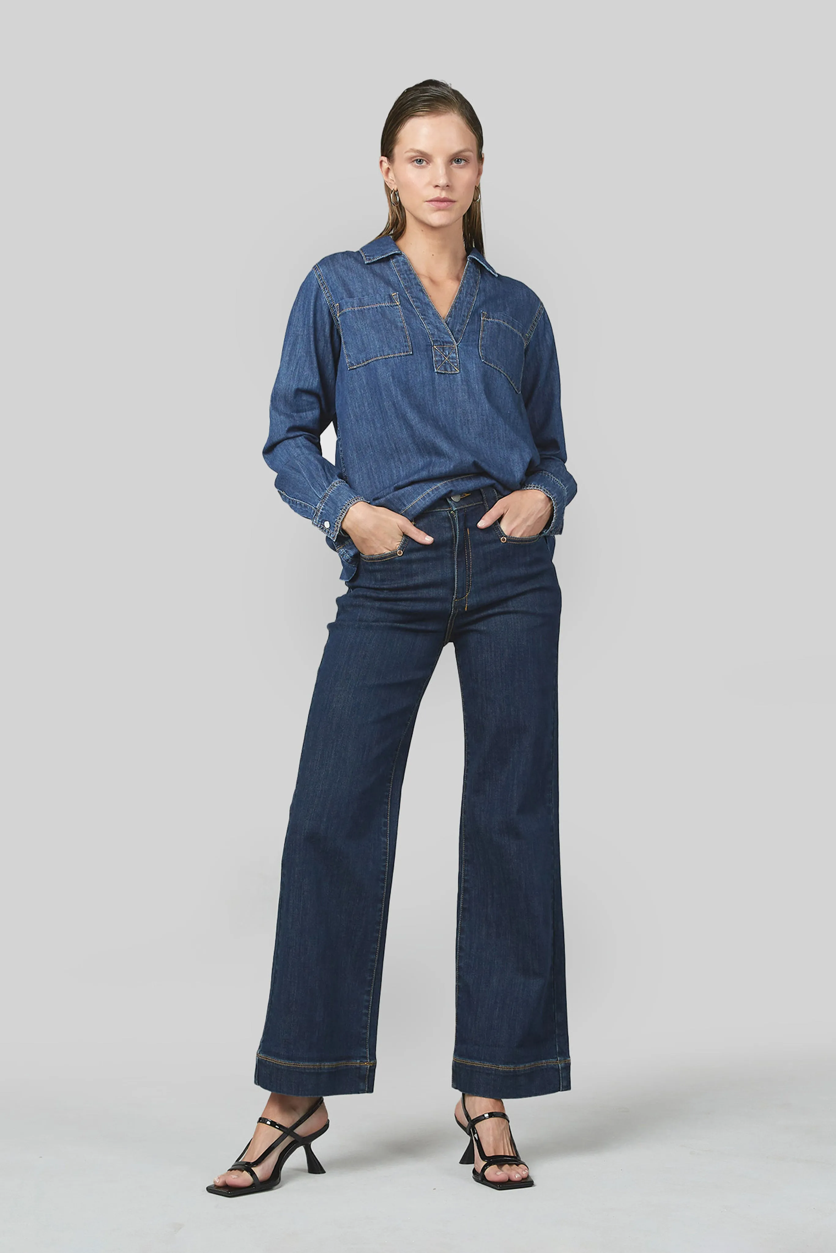 Maarte Astro Wide Leg Jeans