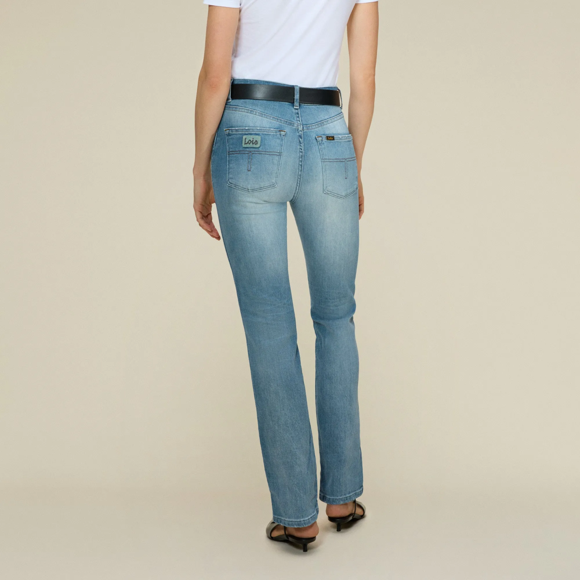 Malena L Caspar Sin Damage - High Rise Straight Fit