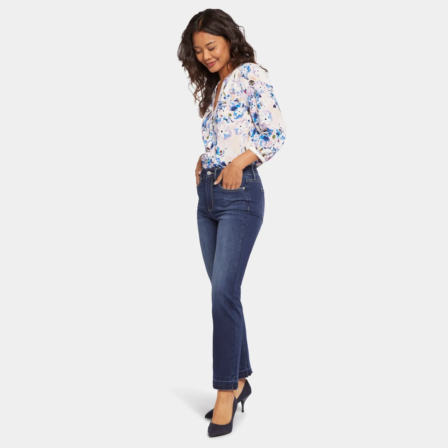 Marilyn Straight Ankle Jeans - Wonderland