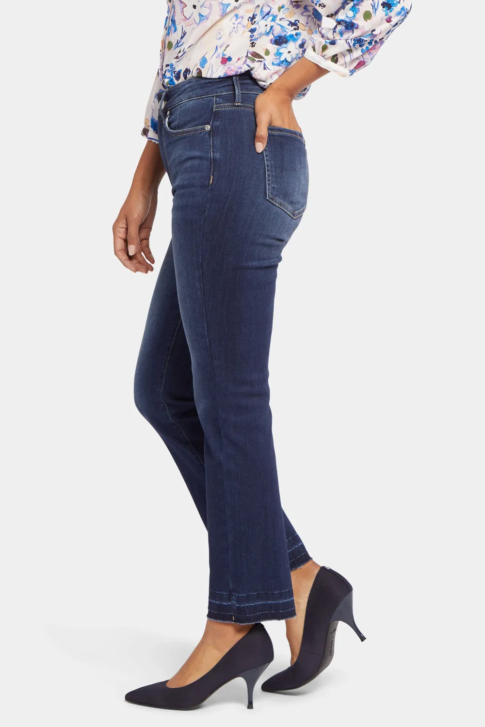 Marilyn Straight Ankle Jeans - Wonderland