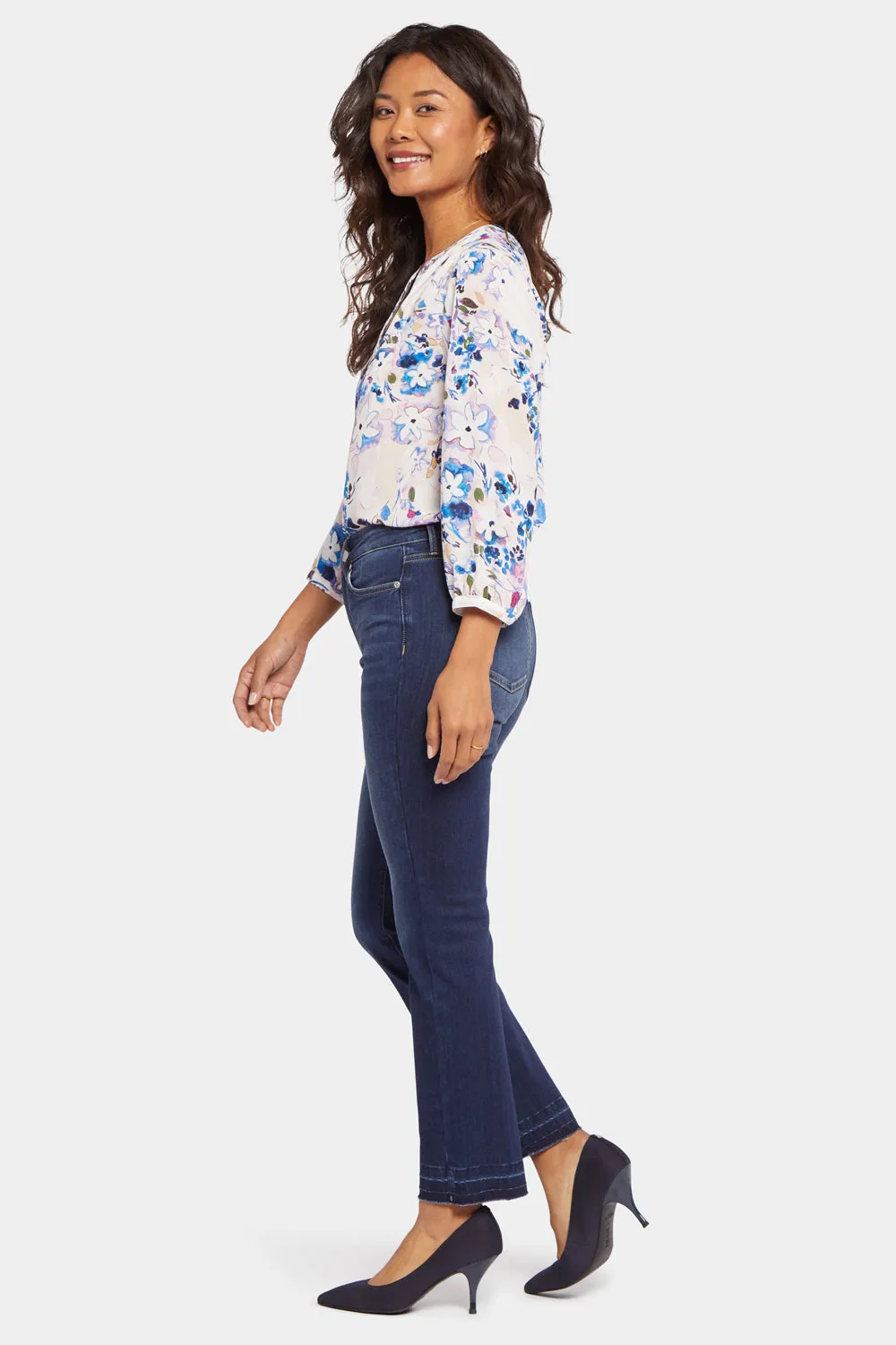Marilyn Straight Ankle Jeans - Wonderland