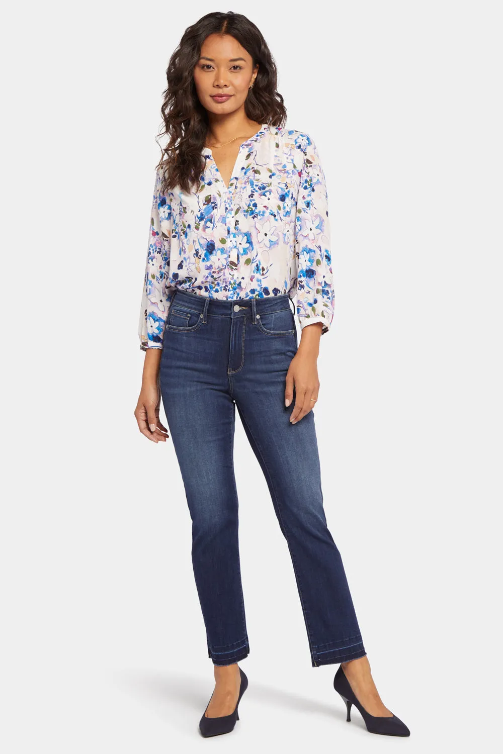 Marilyn Straight Ankle Jeans - Wonderland