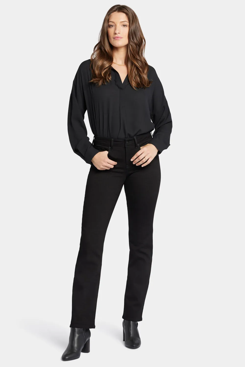 Marilyn Straight Jeans - Black
