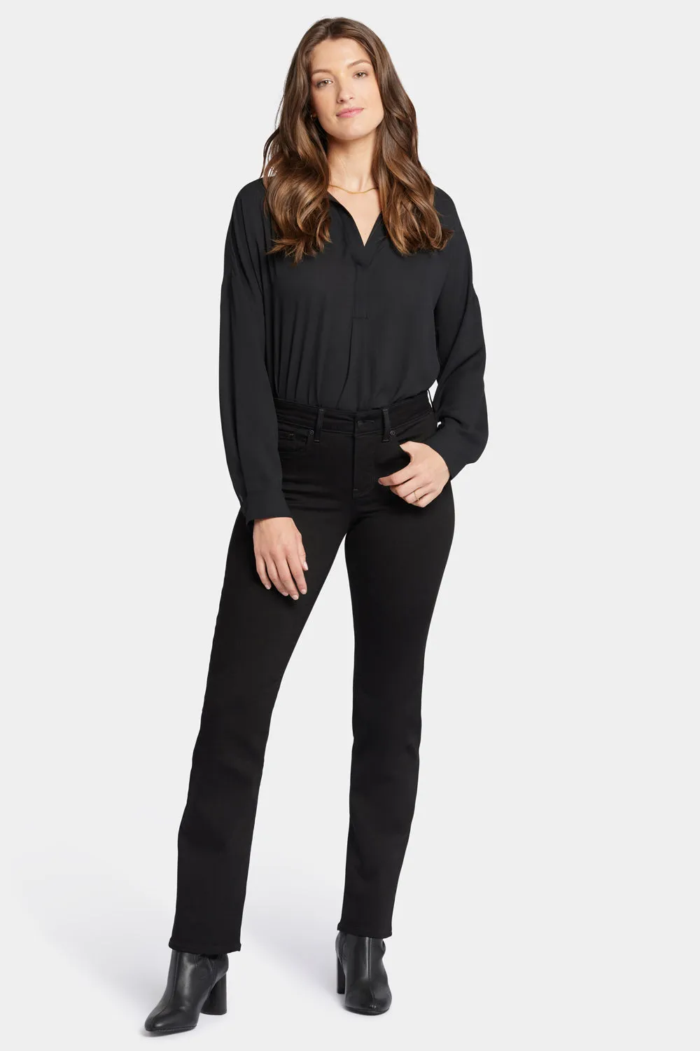 Marilyn Straight Jeans - Black