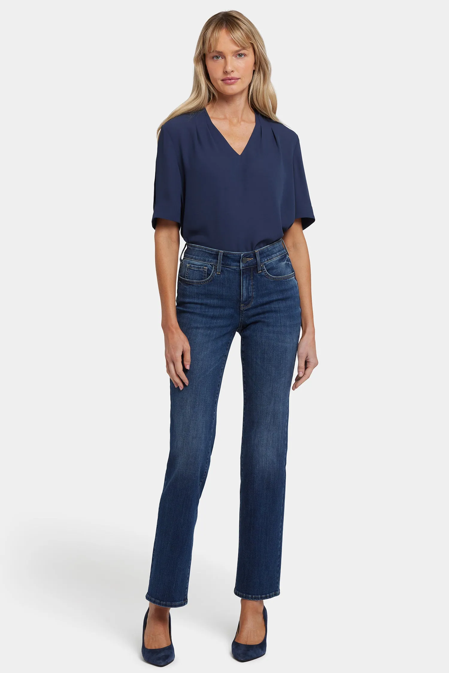 Marilyn Straight Jeans - Rio Rapids