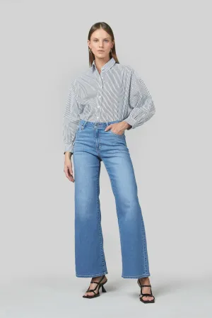Marrie Rodeo Blue Flare Wide Leg Jeans