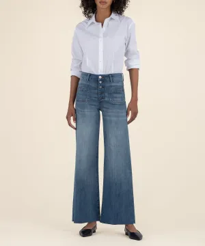 Meg High Rise Wide Leg, Petite