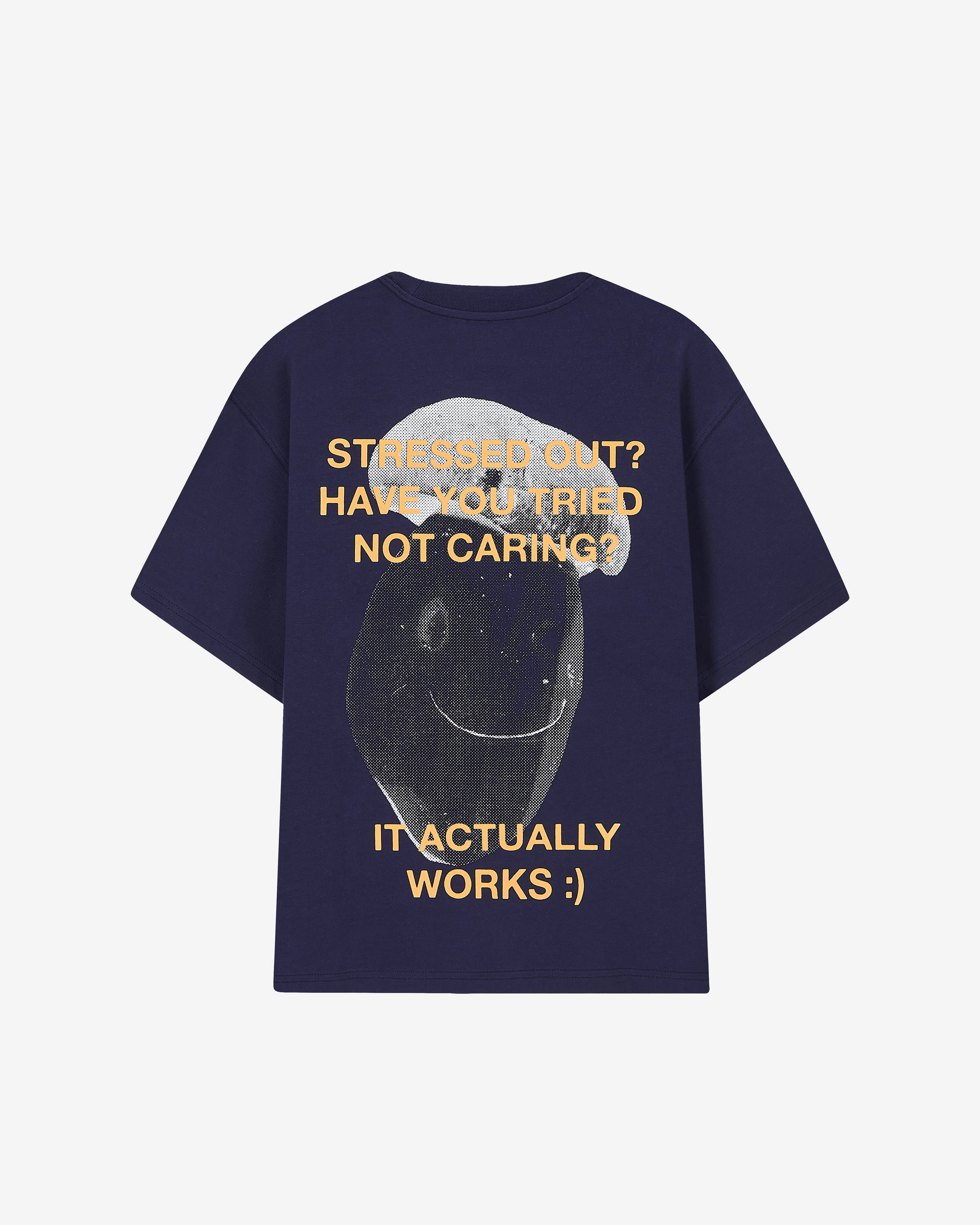 Mushroom Tee Navy