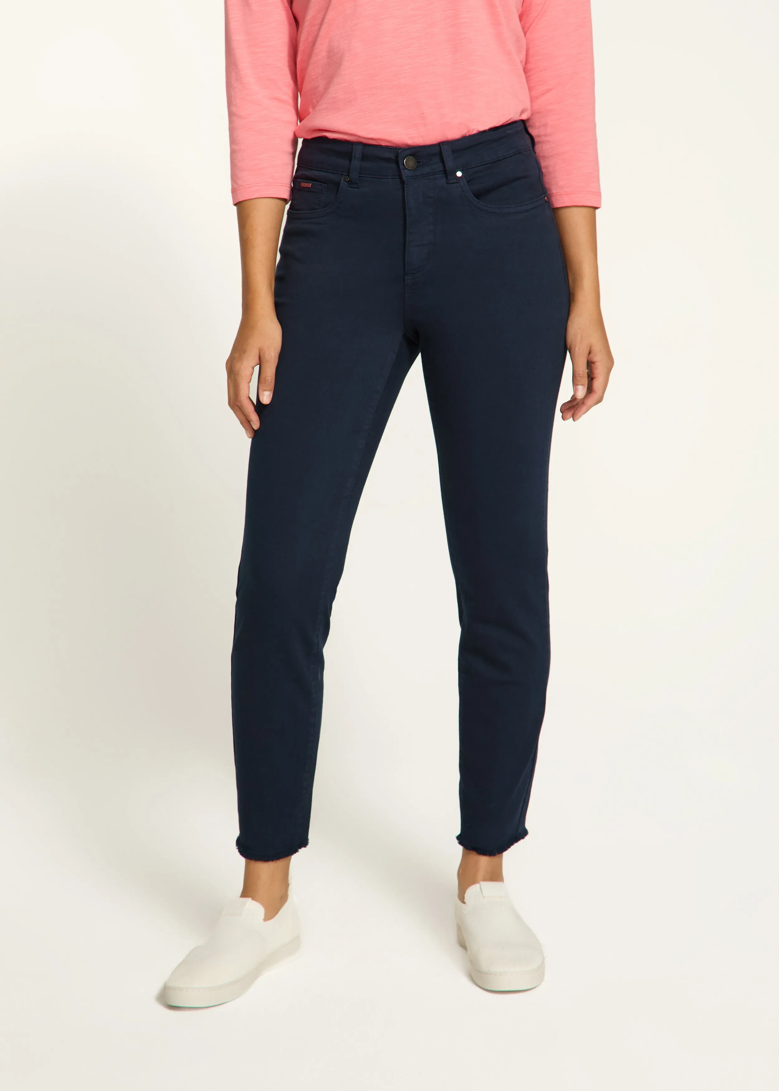 Olivia Slim Ankle Denim, Navy