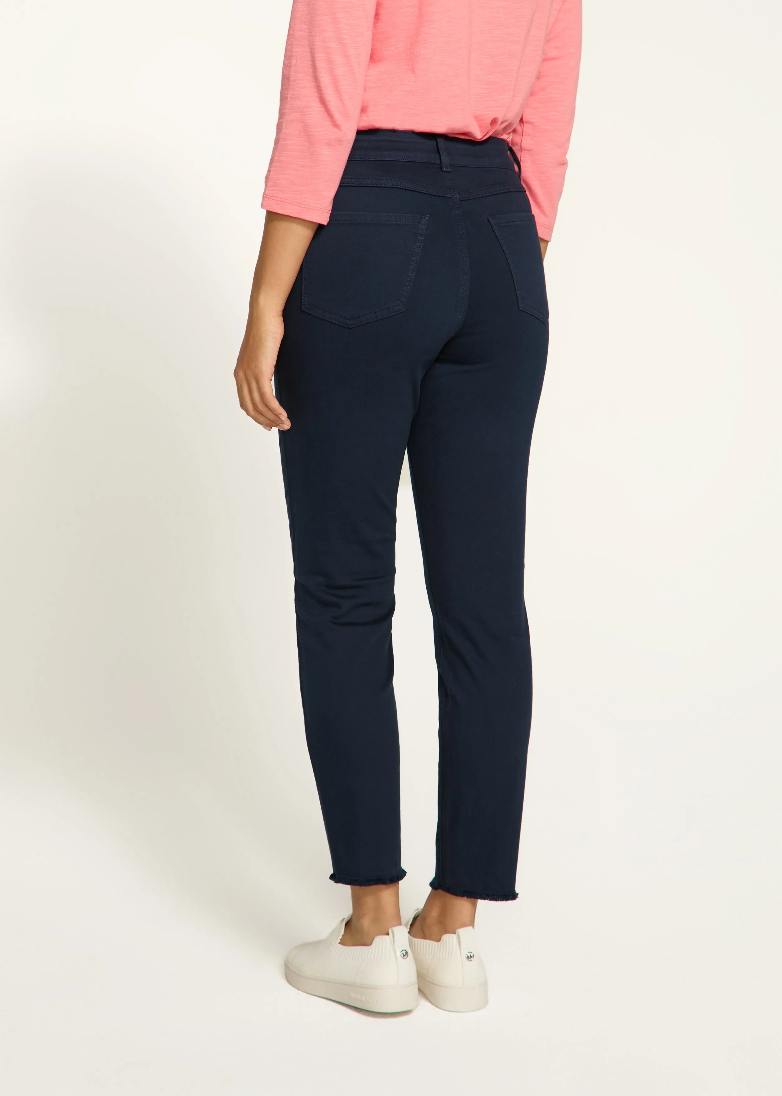 Olivia Slim Ankle Denim, Navy