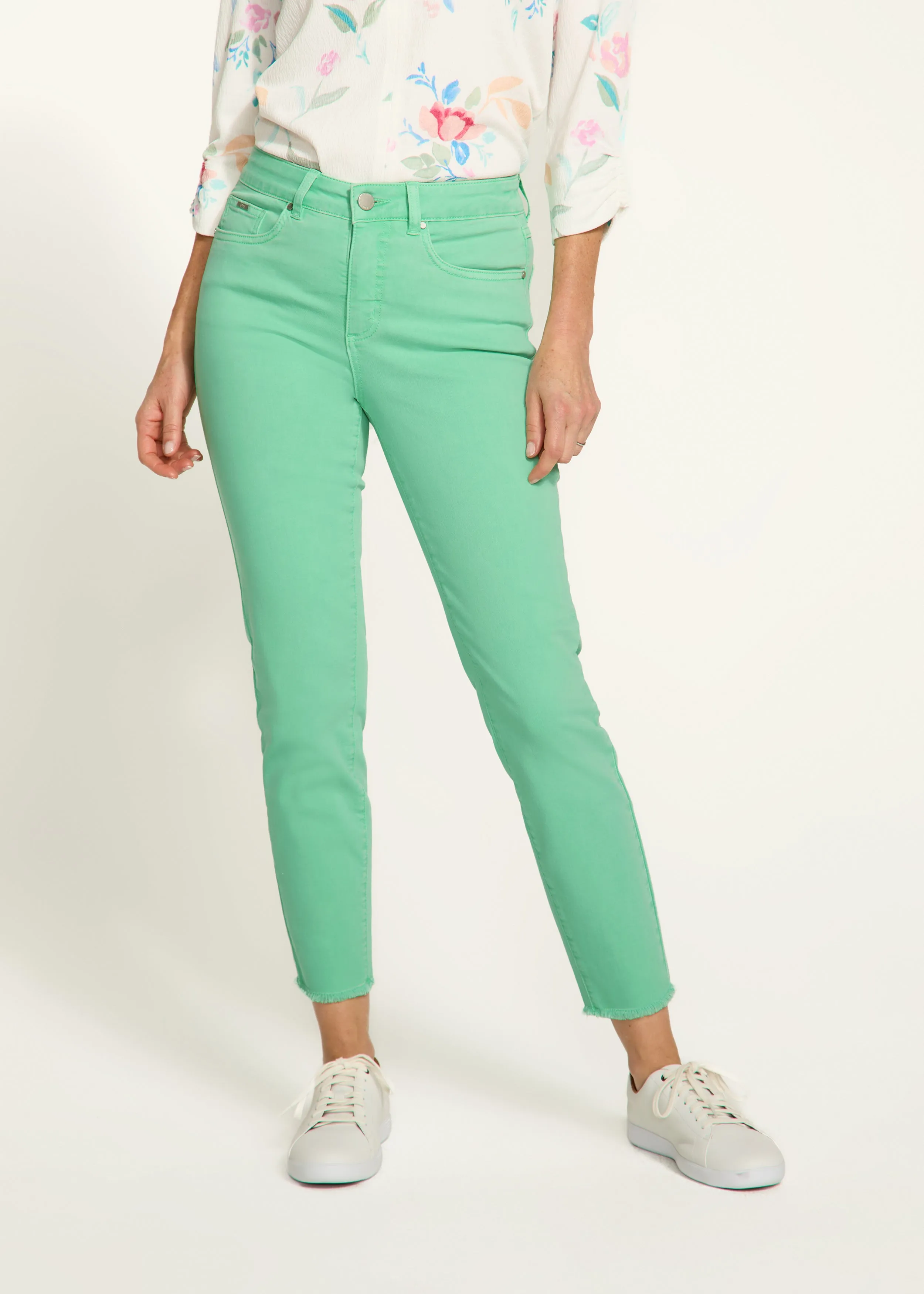 Olivia Slim Ankle Denim, Patina