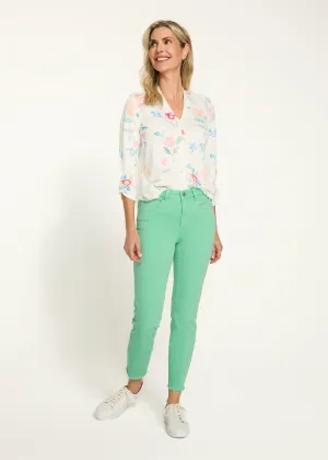 Olivia Slim Ankle Denim, Patina