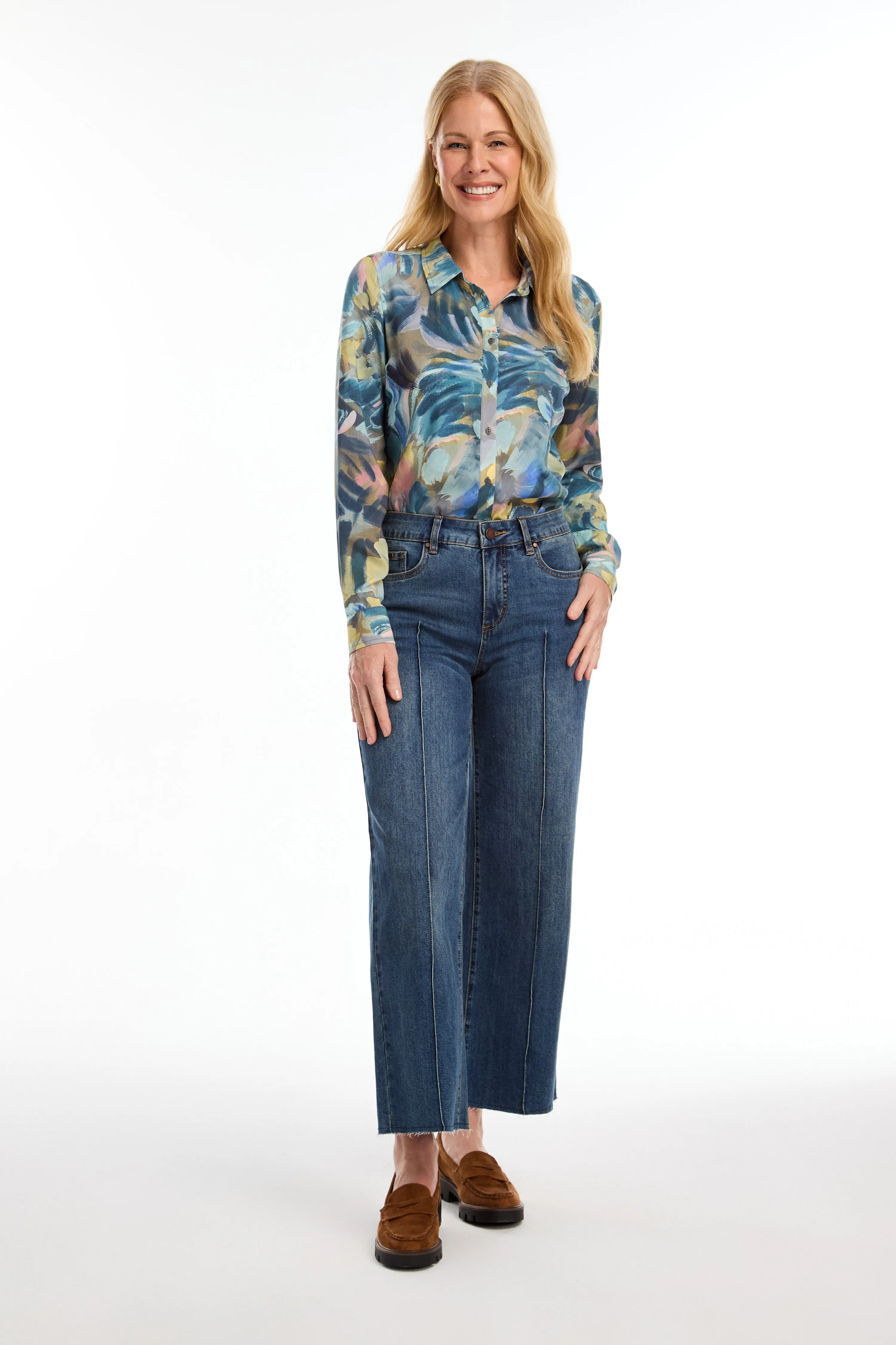 Olivia Wide Ankle Denim