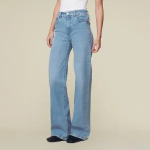 Palazzo Angel Cloudy - Mid Rise Wide Fit
