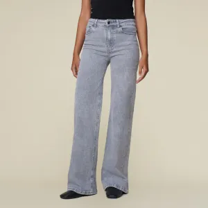Palazzo Caspar Graphite - Mid Rise Wide Fit