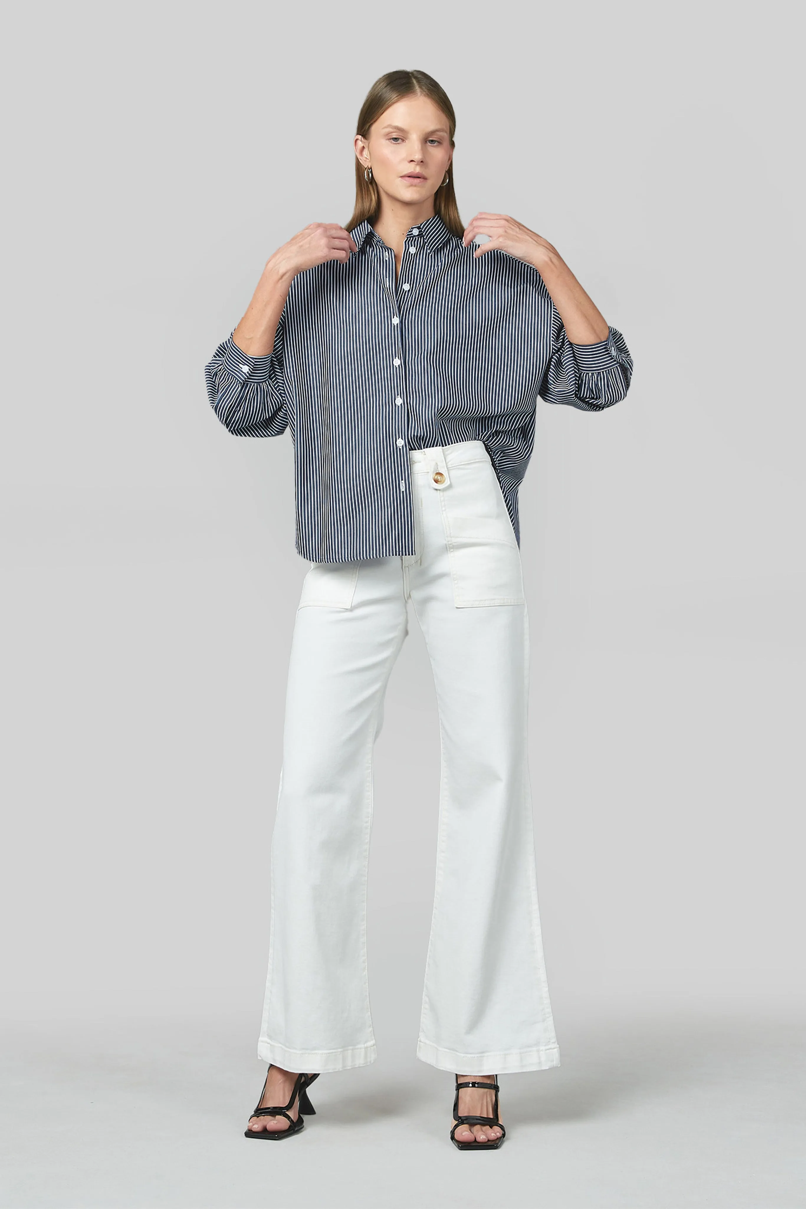 Piper Ivory Wide Leg Trouser