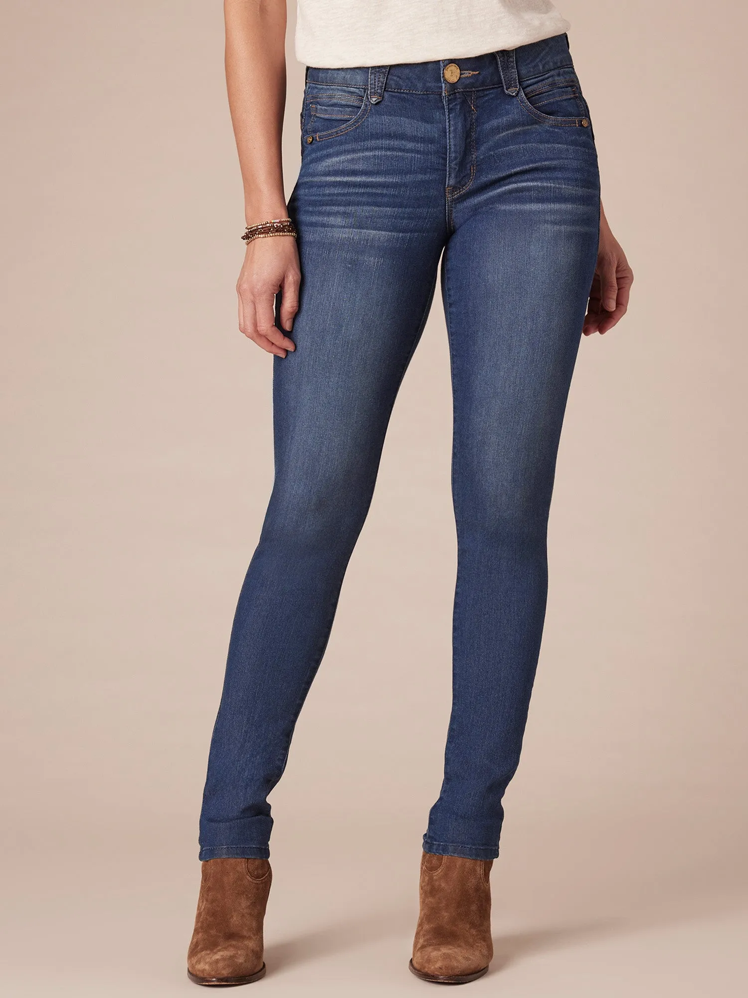 "Ab"solution® Booty Lift Blue Petite Jegging