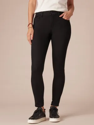 "Ab"solution® High Rise Black Petite Modern Skinny Jeans