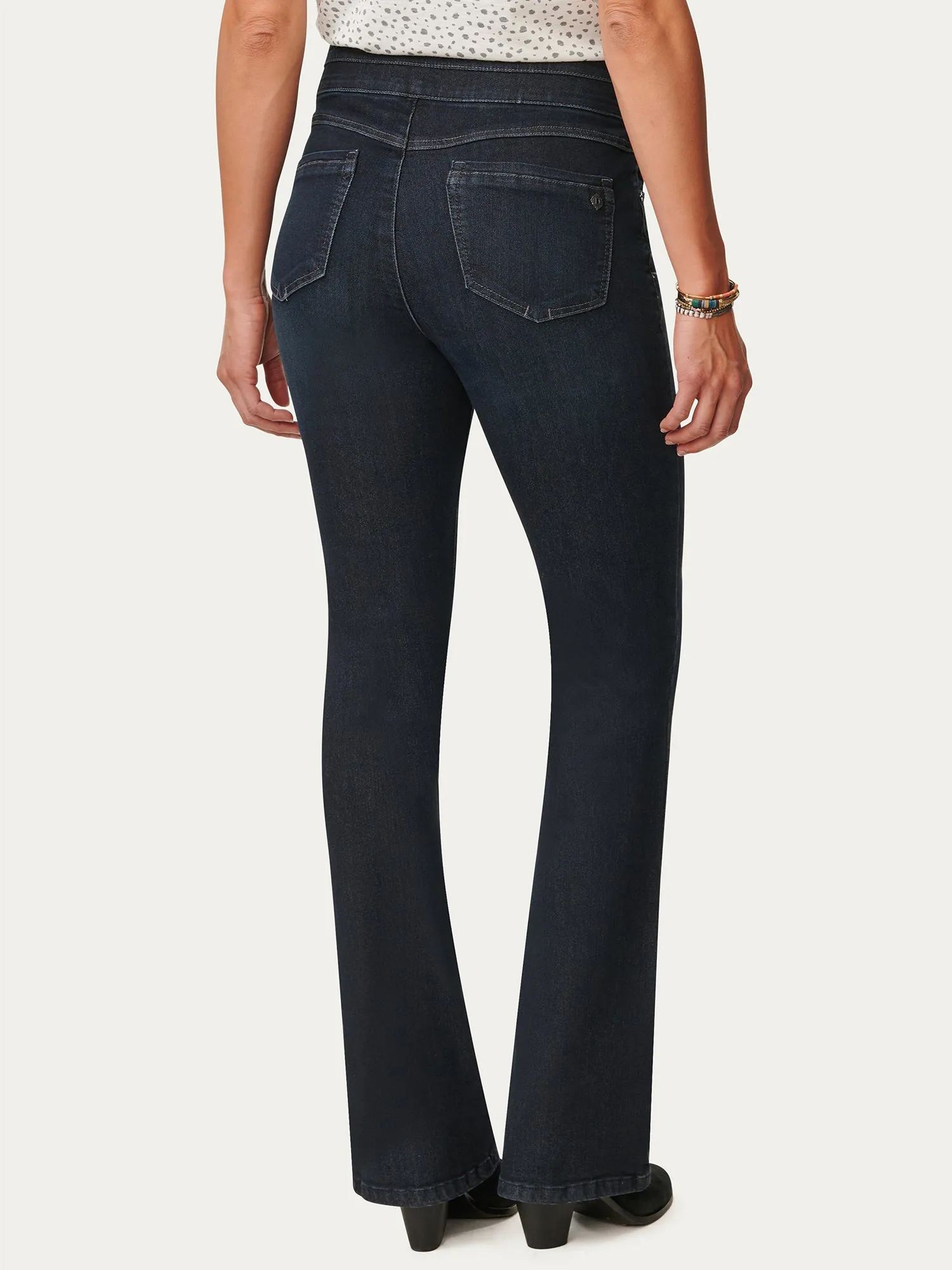 "Ab"solution High Rise Itty Bitty Boot Tall Jeans