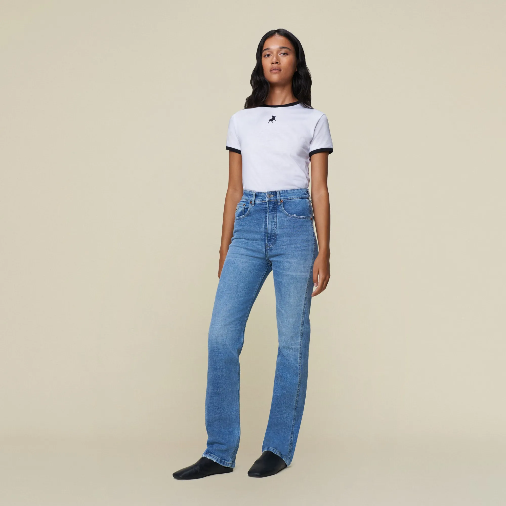 Ria Bull Vintage - High Rise Straight Fit