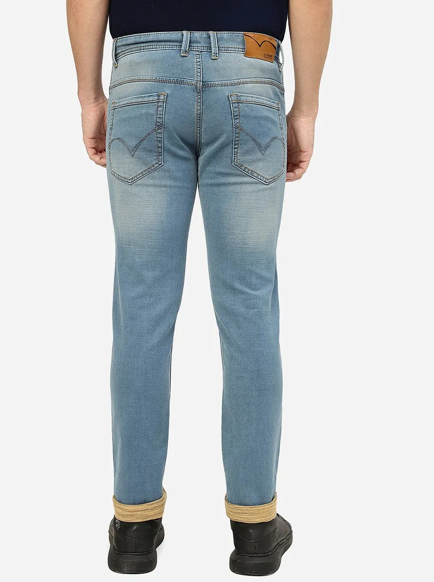 River Blue Washed Slim Fit Jeans | JadeBlue