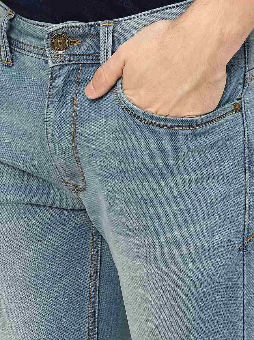 River Blue Washed Slim Fit Jeans | JadeBlue