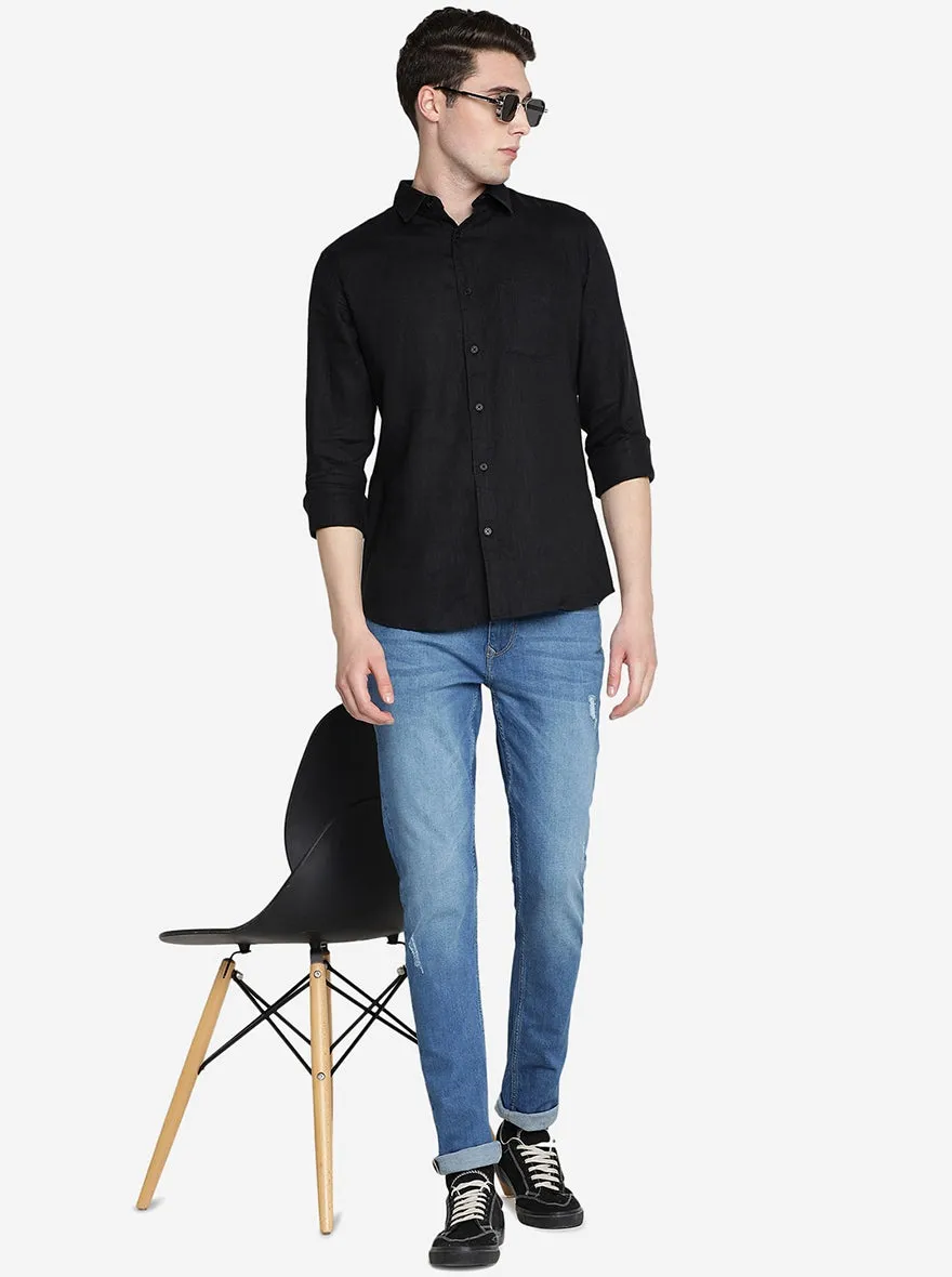 River Blue Washed Slim Fit Jeans | JadeBlue