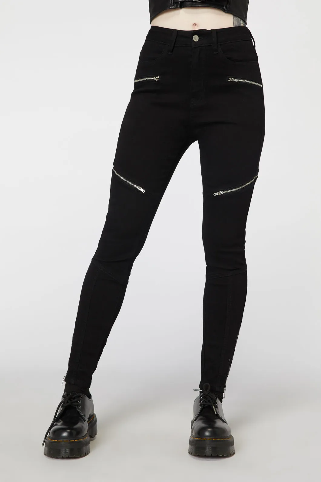 Rock On Denim Biker Jean
