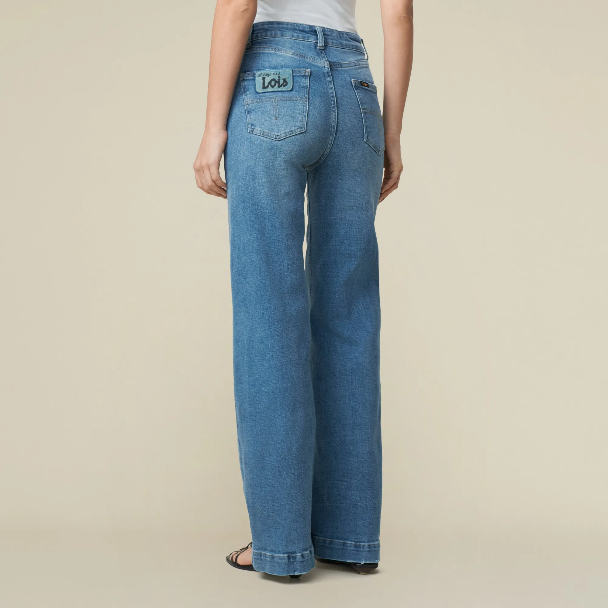 Rosa Bull Vintage - High Rise Wide Fit