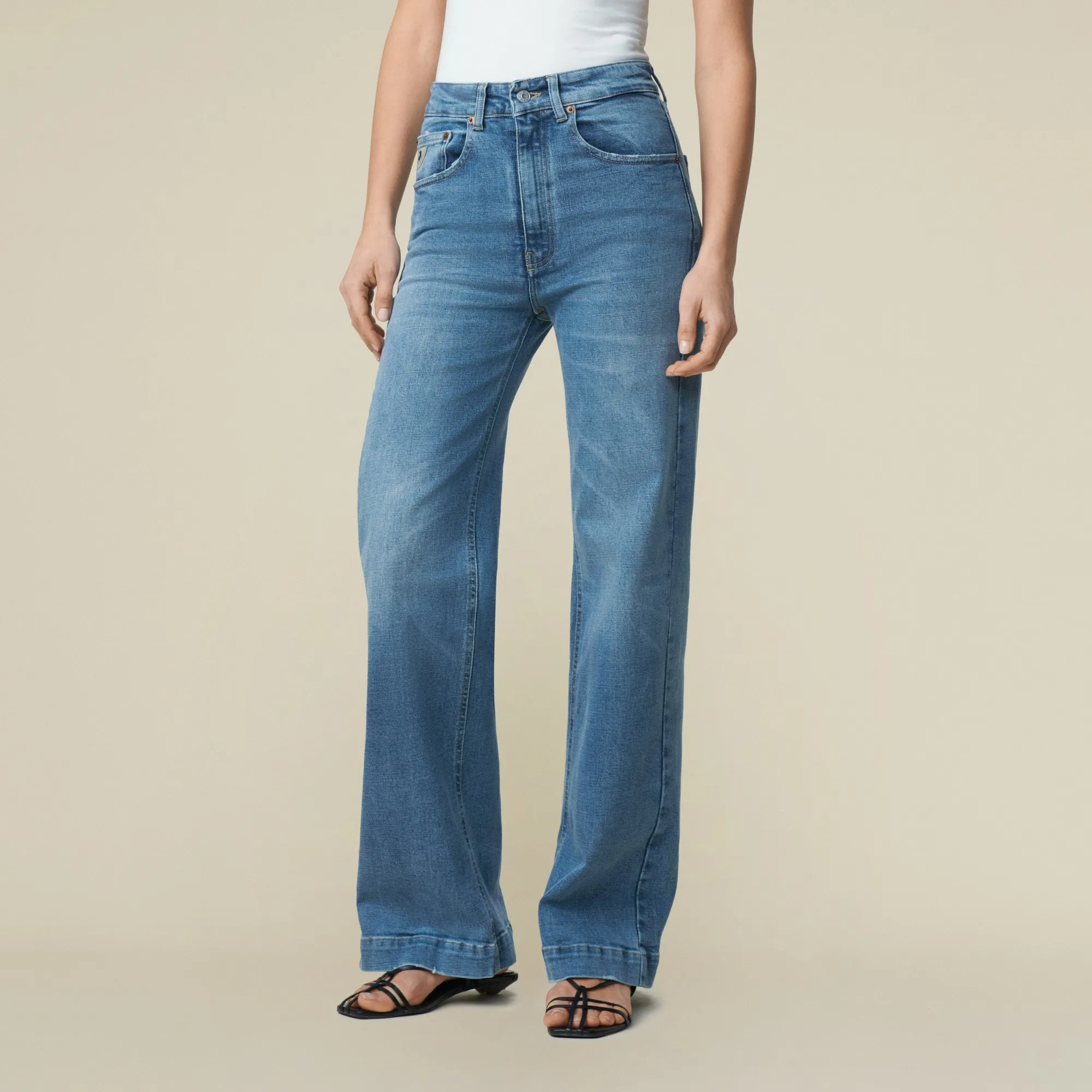 Rosa Bull Vintage - High Rise Wide Fit