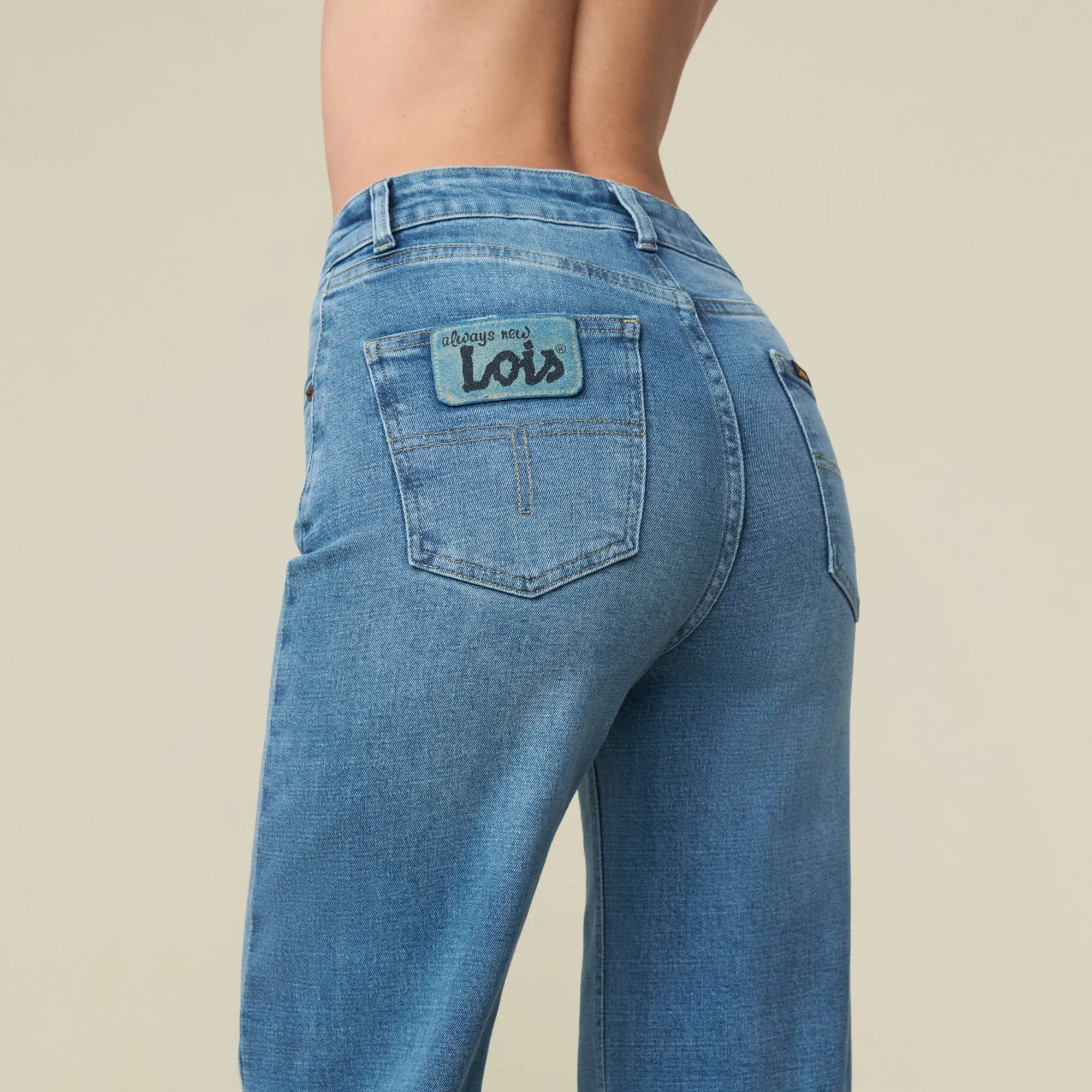 Rosa Bull Vintage - High Rise Wide Fit