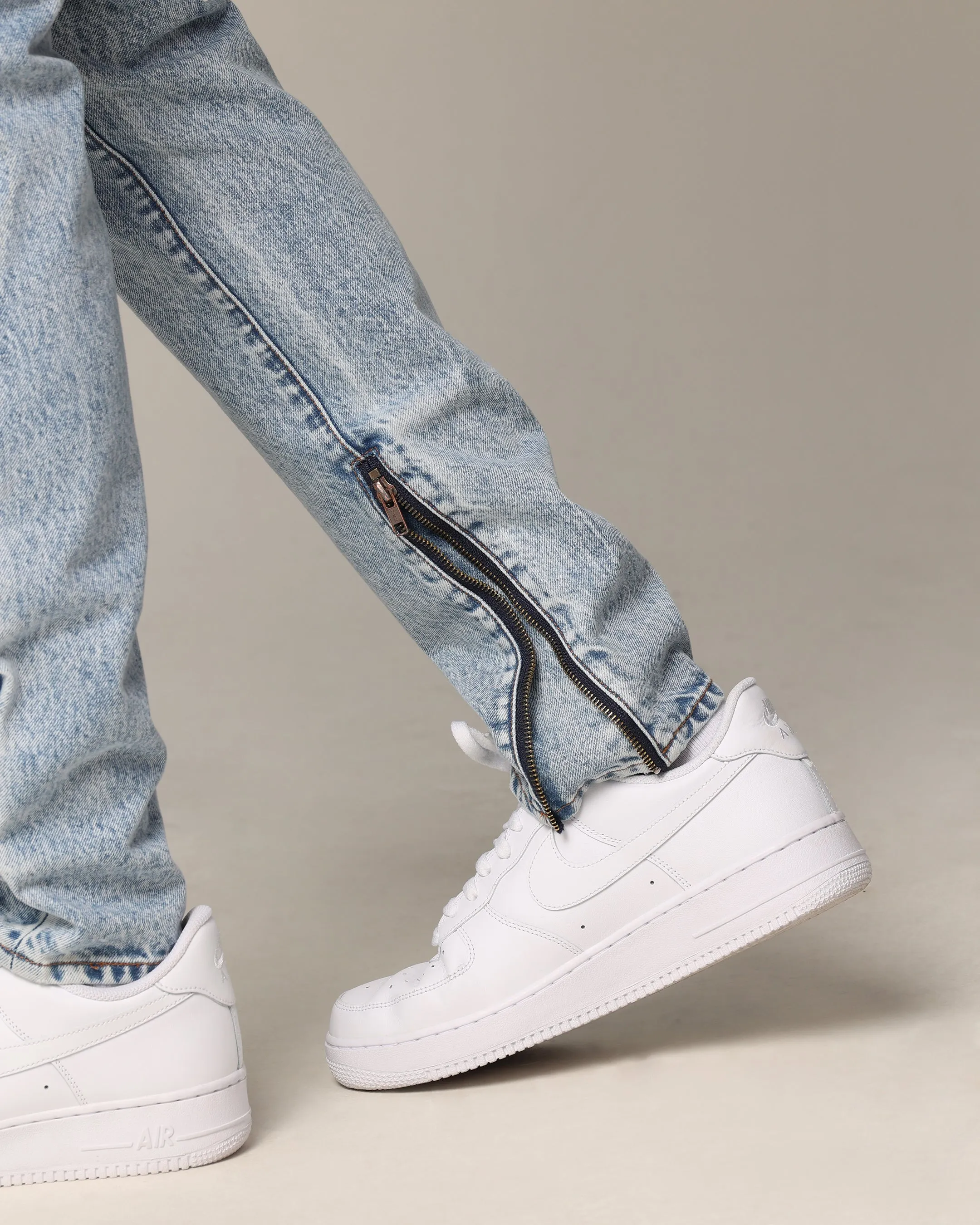 Saint Morta Inferno Fimi Jeans Blue Acidwash