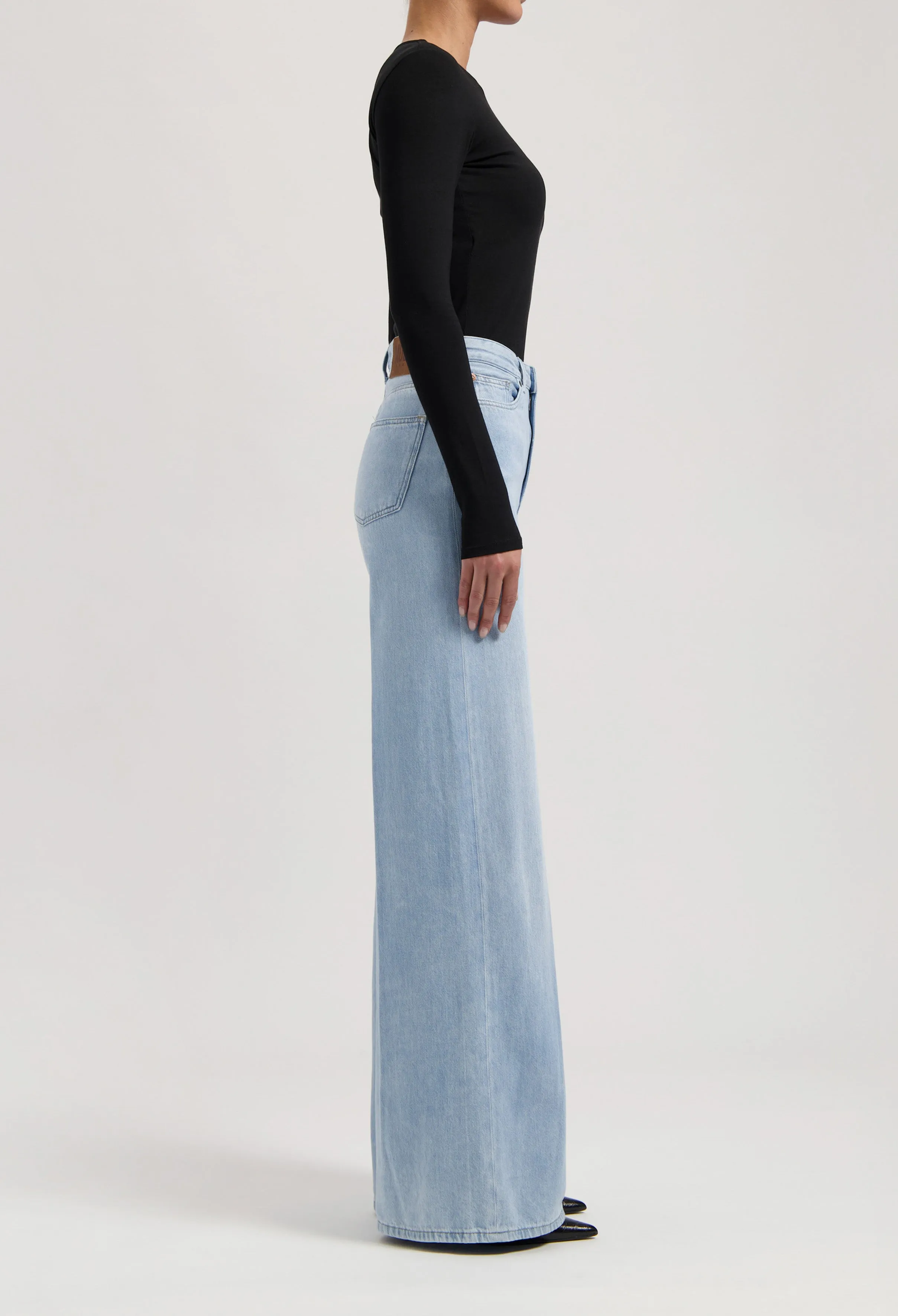 Sara High Loose Flow - Stone Vintage