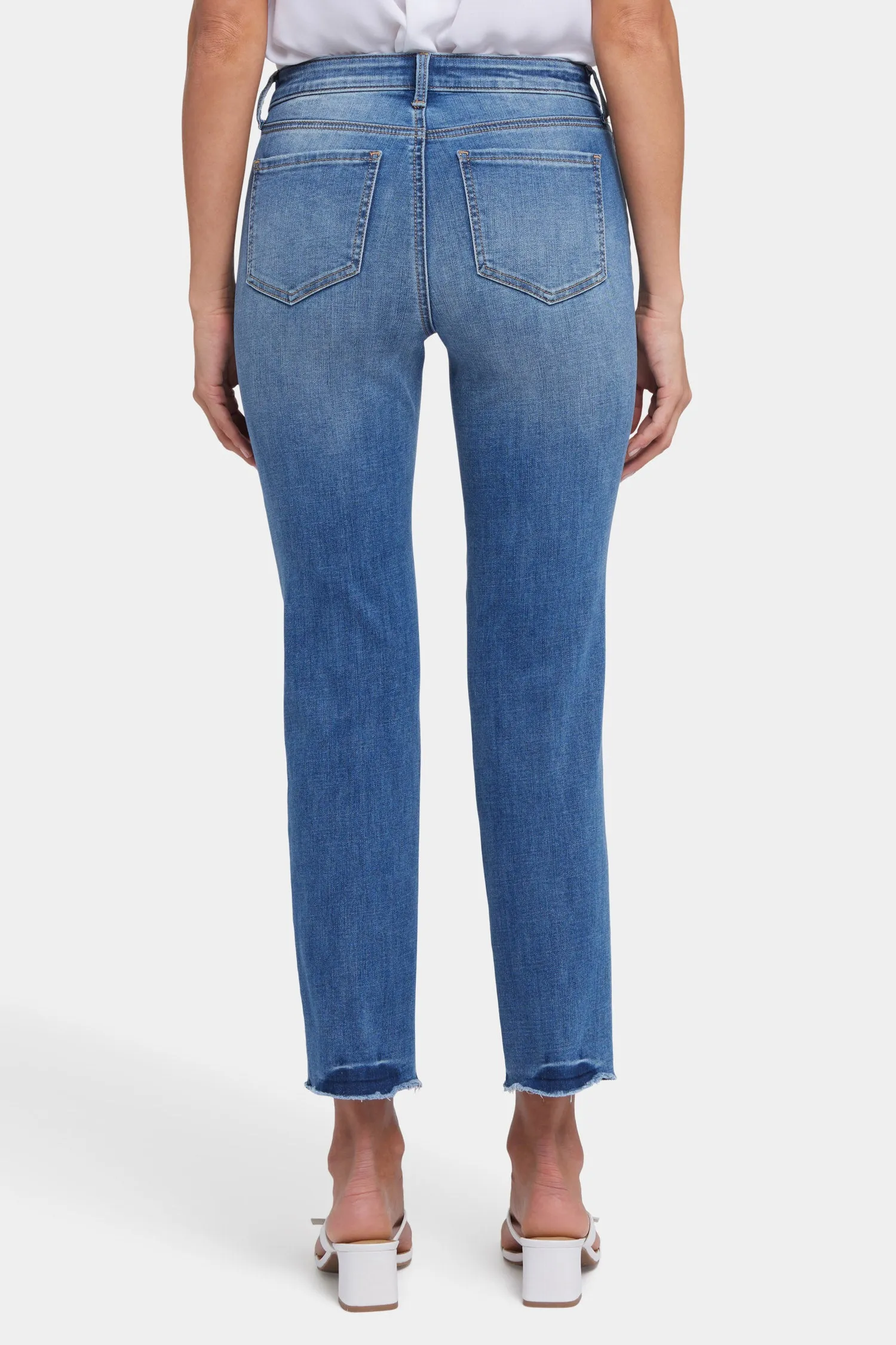 Sheri Slim Ankle Jeans - Bilbao Crest