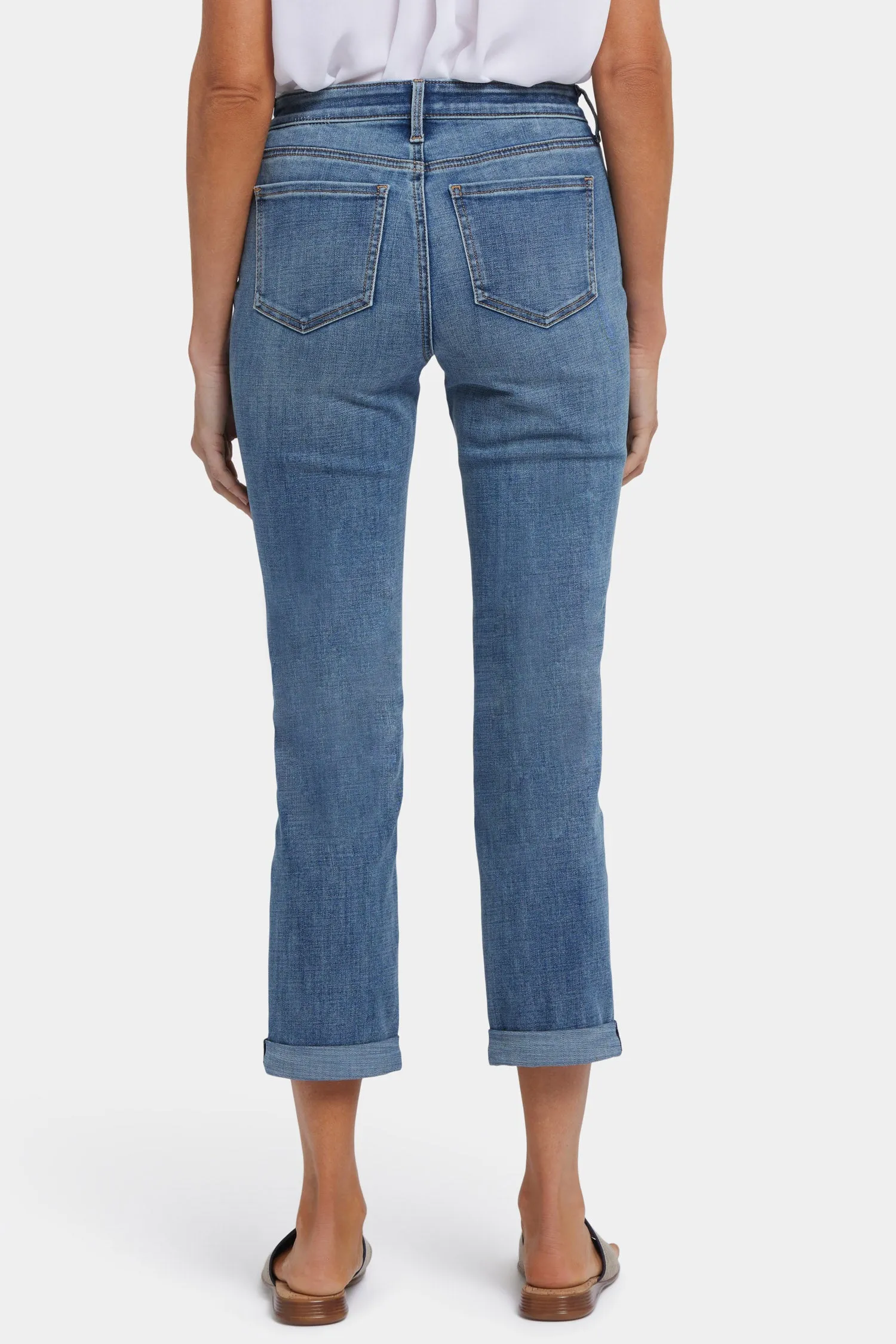 Sheri Slim Ankle Jeans - Majorca Bay